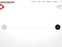 Tablet Screenshot of gen3.com.tr